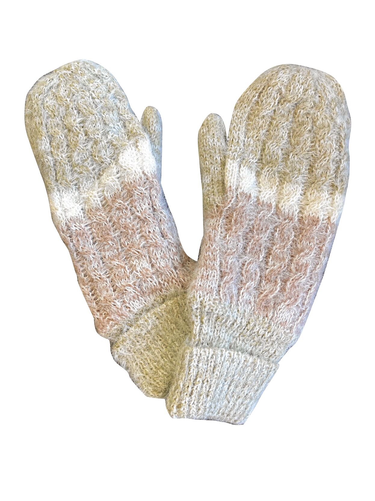 Pavel Striped Mittens